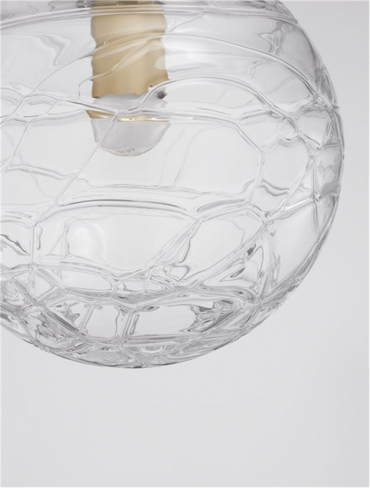 9006042 Pendul Nova Luce COEN E27 1x12W   Metal Brass Gold  IP20 [6]