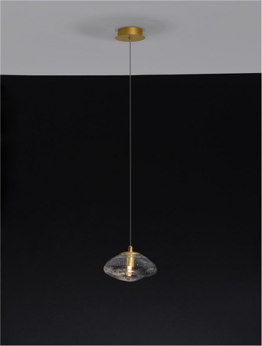 9006045 Pendul Nova Luce KING G9 1x5W   Metal Brass Gold  IP20 [2]
