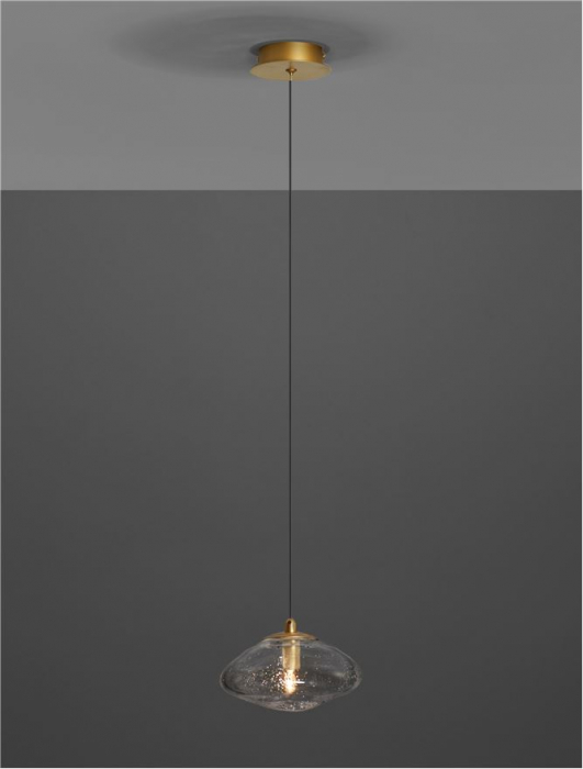 9006045 Pendul Nova Luce KING G9 1x5W   Metal Brass Gold  IP20 [5]