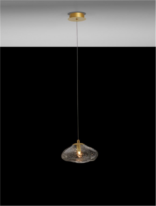 9006046 Pendul Nova Luce KING G9 1x5W   Metal Brass Gold  IP20 [5]