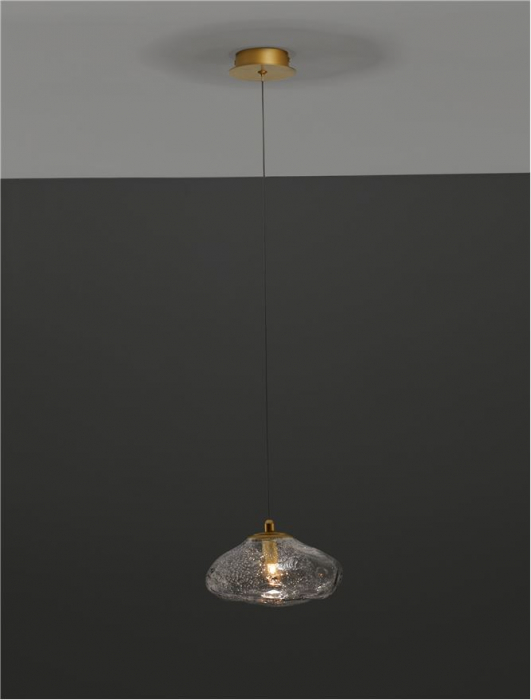 9006046 Pendul Nova Luce KING G9 1x5W   Metal Brass Gold  IP20 [6]