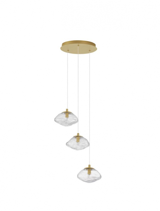 9006048 Lustra Nova Luce KING G9 3x5W   Metal Brass Gold  IP20 [1]