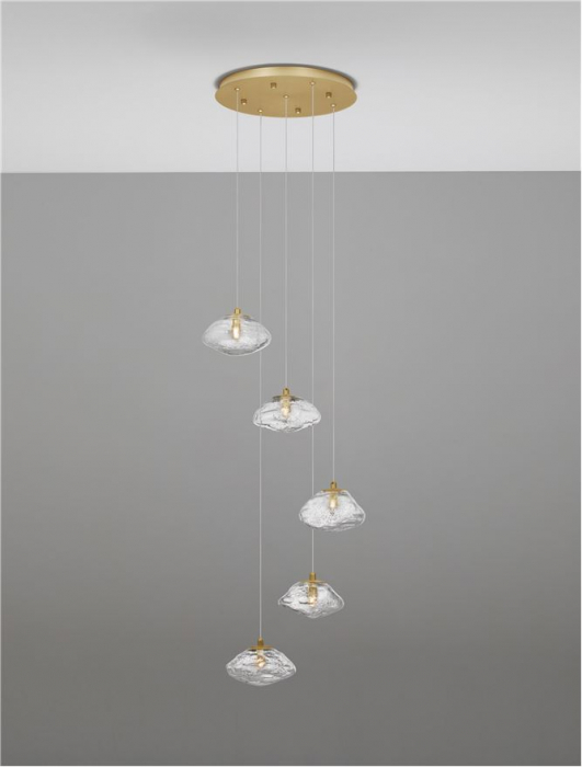 9006049 Lustra Nova Luce KING G9 5x5W   Metal Brass Gold  IP20 [4]