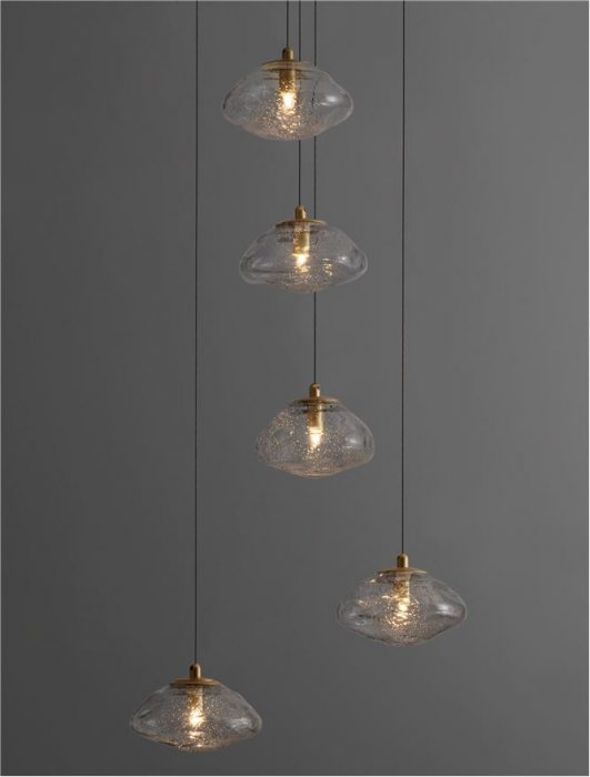 9006049 Lustra Nova Luce KING G9 5x5W   Metal Brass Gold  IP20 [7]