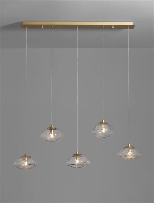 9006050 Lustra Nova Luce KING G9 5x5W   Metal Brass Gold  IP20 [4]