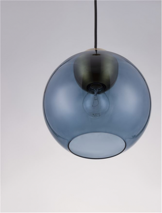 9009240 Pendul Nova Luce MIDORI E27 1x12W   Metal & Glass Brass Gold  IP20 [3]