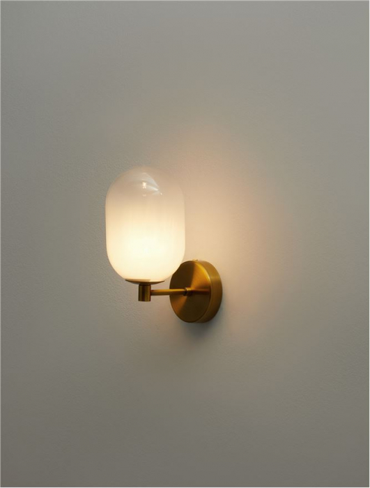 9009247 Aplica Nova Luce BALOR G9 1x5W   Metal Brass Gold  IP20 [4]