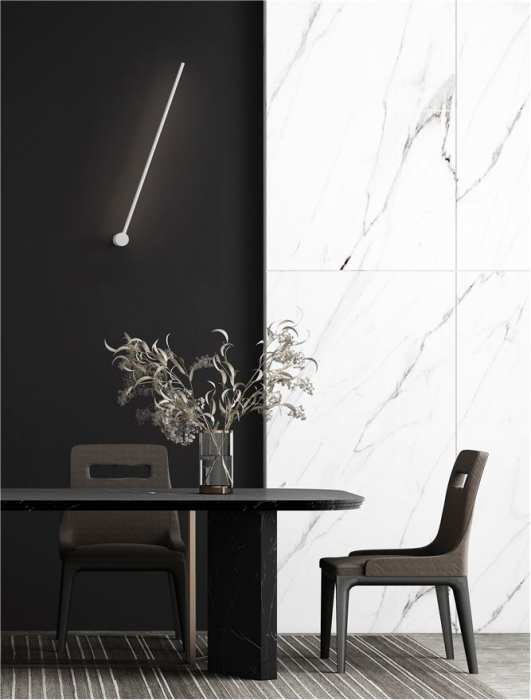 9009325 Aplica Nova Luce SYNTHESI LED 23W 2725lm 3000K Aluminium & Acrylic Sandy White Nedimabil IP20 [2]