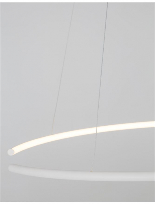9010021 Lustra Nova Luce BREDA LED 30W 1480lm 3000K Aluminium & Acrylic Sandy White Nedimabil IP20 [5]