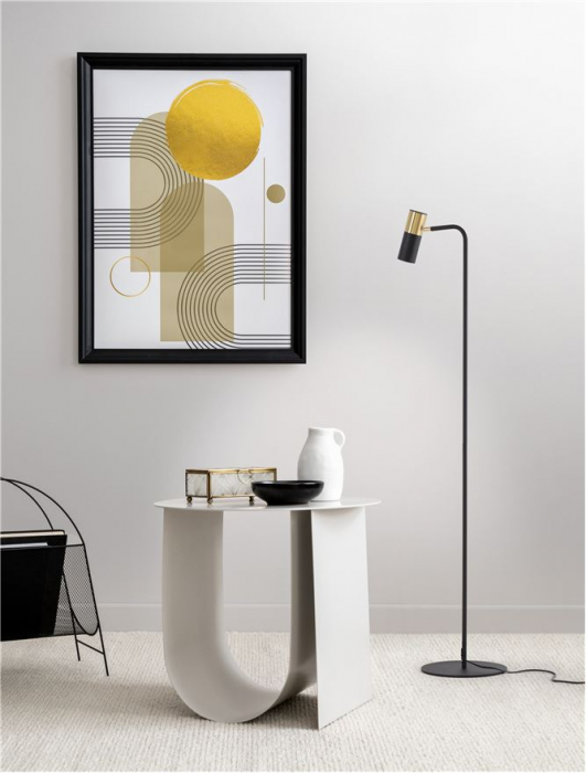 9010226 Lampadar Nova Luce PONGO GU10 1x10W   Aluminium Sandy Black & Gold  IP20 [2]