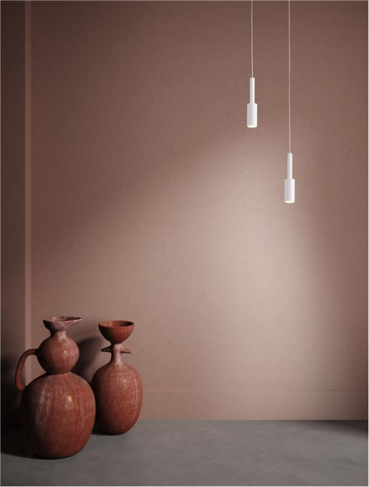 9010229 Pendul Nova Luce JOY LED 7W 703lm 3000K Aluminium Sandy White Nedimabil IP20 [3]