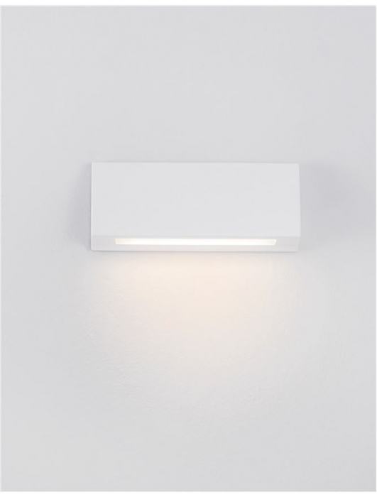 9018061  Nova Luce LIV LED 3,5W 150lm 3000K IP54 Aluminium & Glass Diffuser White Die-Casting Beam 120 degrees [5]