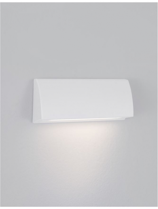 9018061  Nova Luce LIV LED 3,5W 150lm 3000K IP54 Aluminium & Glass Diffuser White Die-Casting Beam 120 degrees [4]