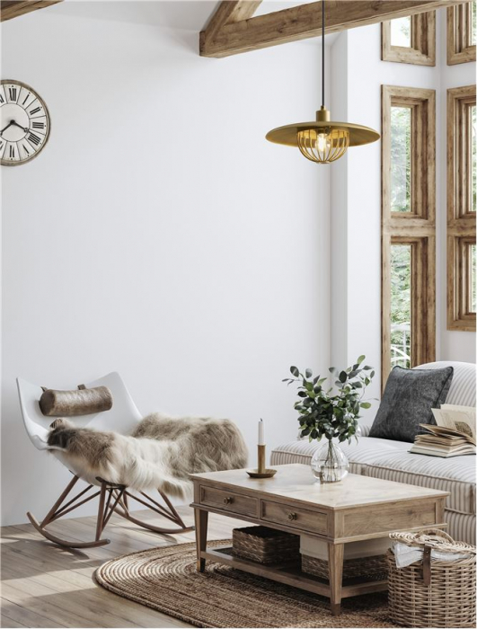 9035951 Pendul Nova Luce FOX E27 1x12W   Metal Gold  IP20 [2]