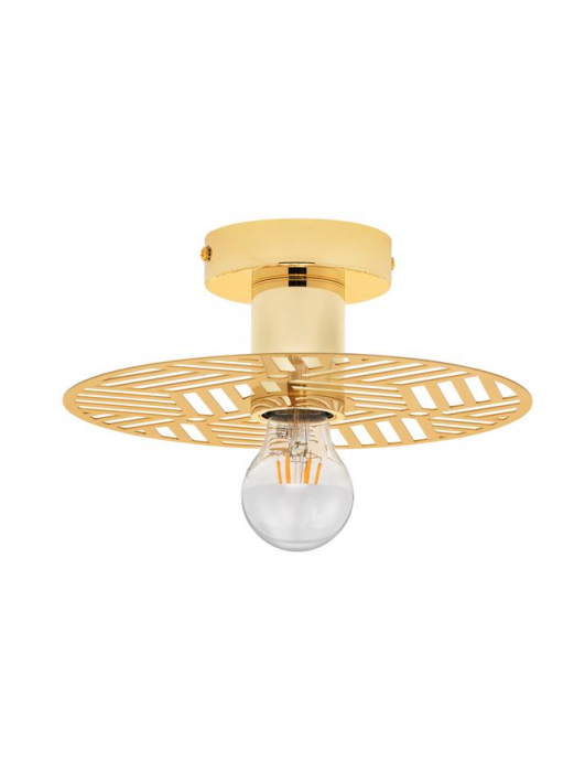 9035972 Plafoniera Nova Luce ERES E27 1x12W   Metal Gold  IP20 [3]