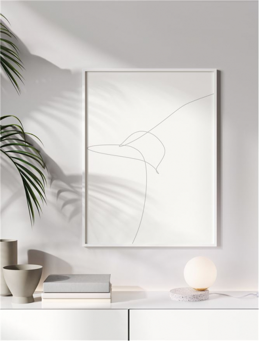 9050167 Veioza Nova Luce BESON E14 1X5W   Marble Grey  IP20 [2]
