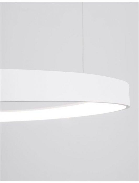 9053551 Suspensie Nova Luce ESTEVA LED 48W 2400lm 3000K IP20 Aluminiu/Acril Sandy White NOVALUCE [5]