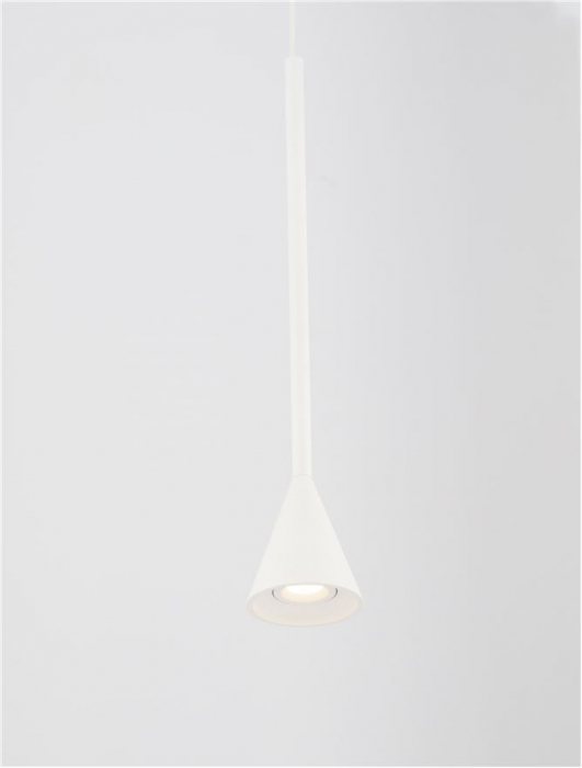 9060215 Pendul Nova Luce NET LED 6W 262lm 3000K Aluminium White Dimabil Triac IP20 [4]