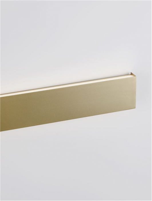 9060612 Aplica Nova Luce SELINE LED 20W 1478lm 3000K Aluminium Gold Nedimabil [7]