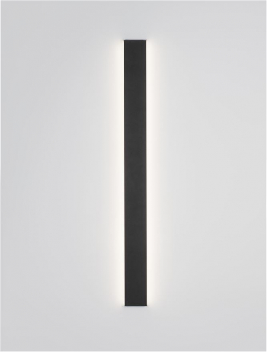 9060913 Aplica Nova Luce SELINE LED 36W 2614lm 3000K Aluminium Sandy Black Nedimabil [4]