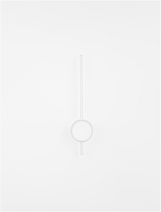 9061426 Aplica Nova Luce CLOCK LED 18W 1260lm 3000K Aluminium & Acrylic Sandy White Nedimabil IP20 [4]