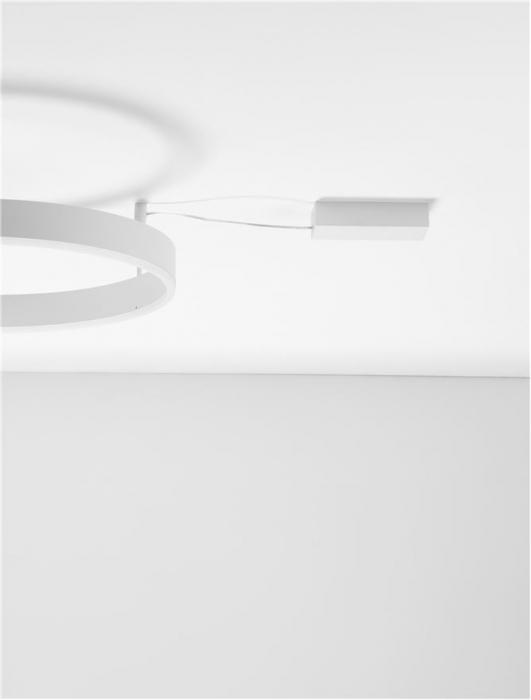 9063602 Plafoniera Nova Luce MOTIF LED 46W 3700lm 3000K Aluminium & Acrylic Sandy White Dimabil Triac IP20 [4]