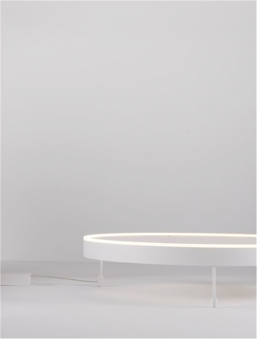9063605 Plafoniera Nova Luce MOTIF LED 50W 4166lm 3000K Aluminium & Acrylic Sandy White Dimabil Triac IP20 [2]