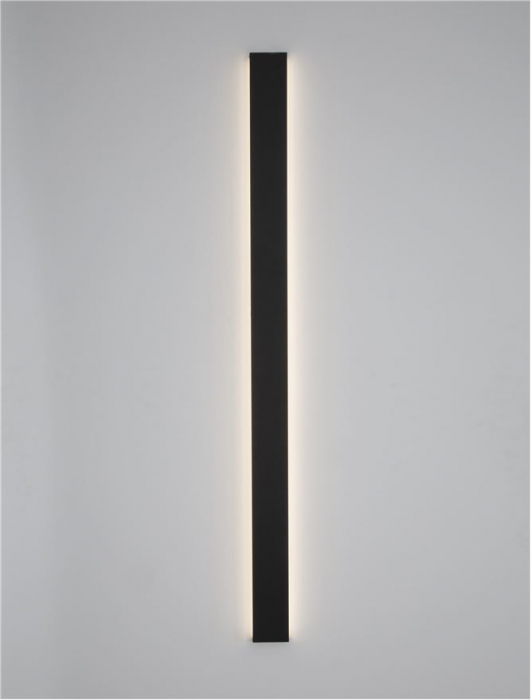 9081400 Aplica Nova Luce SELINE LED 44W 3124lm 3000K Aluminium Sandy Black Nedimabil [3]