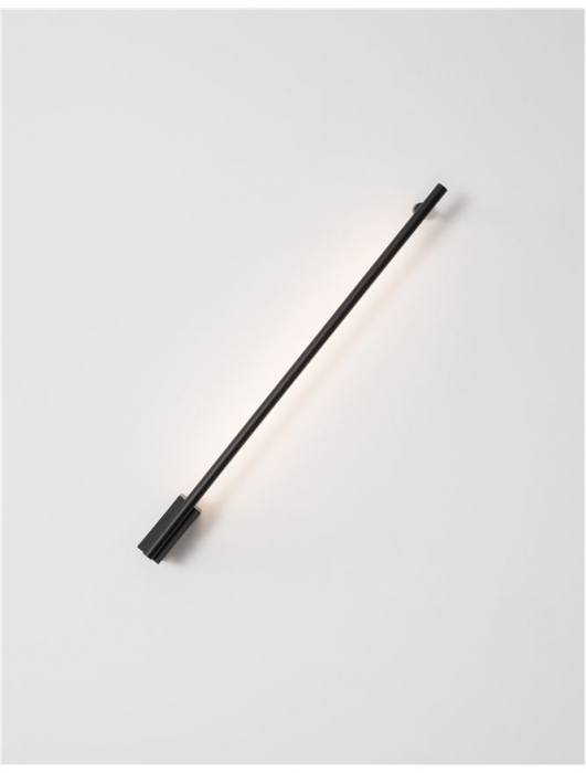 9081600 Aplica Nova Luce GROPIUS LED 10W 366lm 3000K Aluminium Sandy Black Nedimabil IP20 [4]