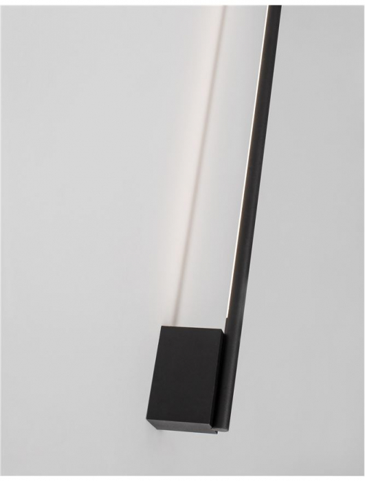 9081900 Aplica Nova Luce GROPIUS LED 15W 507lm 3000K Aluminium Sandy Black Nedimabil IP20 [6]