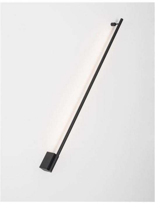 9081900 Aplica Nova Luce GROPIUS LED 15W 507lm 3000K Aluminium Sandy Black Nedimabil IP20 [2]