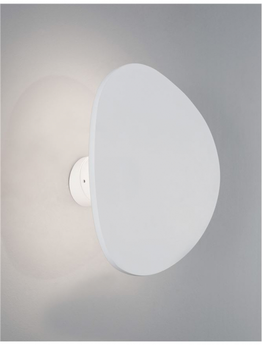 9084081 Aplica Nova Luce CRONUS LED 12W 1121lm 3000K Gypsum & Aluminium White Nedimabil IP20 [4]