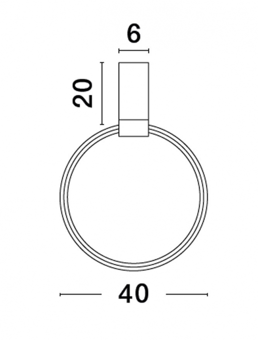 9085242 Plafoniera Nova Luce GARVE LED 30W 1354lm 3000K Aluminium & Acrylic Sandy White Dimabil Triac IP20 [5]