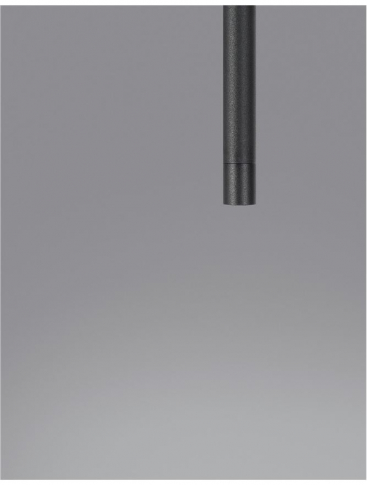 9088103 Pendul Nova Luce ELETTRA LED 5W 195lm 3000K Aluminium Sandy Black Nedimabil IP20 [6]