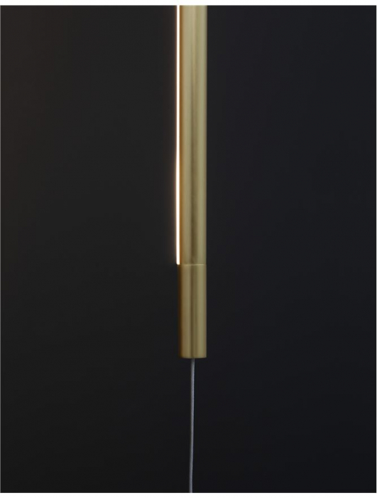 9088106 Lampadar Nova Luce ELETTRA LED 20W 698lm 3000K Aluminium Brass Gold Nedimabil IP20 [6]