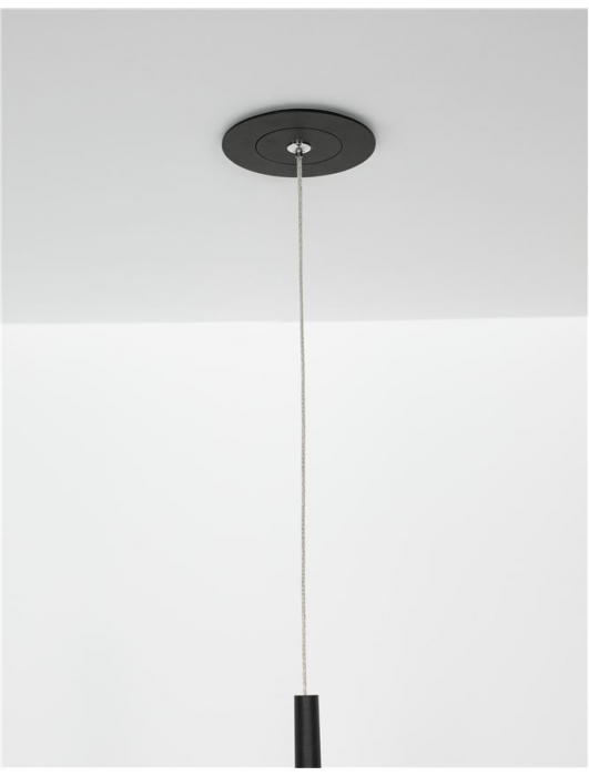 9088107 Lampadar Nova Luce ELETTRA LED 20W 698lm 3000K Aluminium Sandy Black Nedimabil IP20 [6]