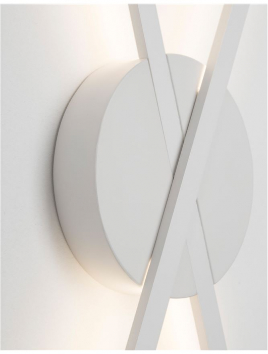 9100201 Aplica Nova Luce RESLIN LED 20W 890lm 3000K Aluminium & Acrylic Sandy White Nedimabil IP20 [4]