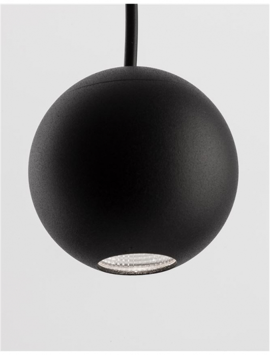 9103212 Pendul Nova Luce NOCCI LED 4,5W 220lm 3000K IP20 Aluminiu Black [5]
