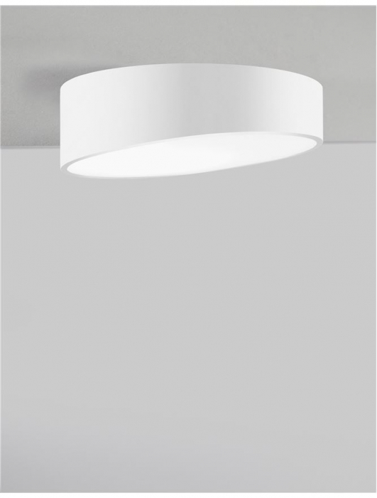 9111262 Plafoniera Nova Luce MAGGIO LED 24W 2280lm 3000K Aluminium Sandy White Nedimabil IP20 [3]