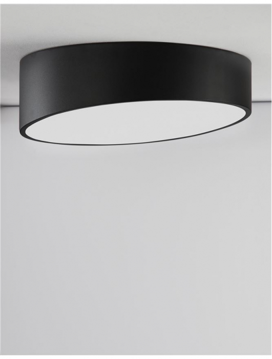 9111361 Plafoniera Nova Luce MAGGIO LED 60W 4280lm 3000K Aluminium Sandy Black Nedimabil IP20 [4]
