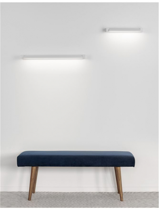 9117312 Aplica Nova Luce LINE LED 12W 901lm 3000K IP20 Aluminiu/Acril Sandy White NOVALUCE [2]