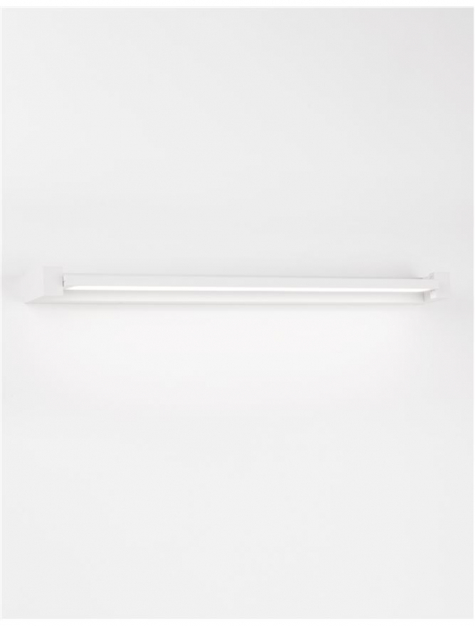 9117320 Aplica Nova Luce LINE LED 20W 1811lm 3000K IP20 Aluminiu/Acril Sandy White NOVALUCE [2]