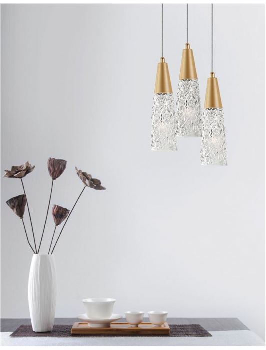 9160193 Lustra Nova Luce KOVAC G9 3x5W Metal Brass Gold IP20 [2]