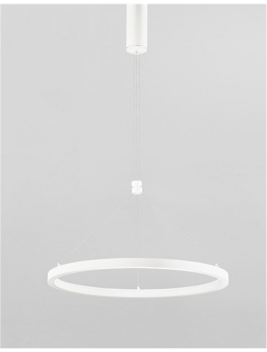 9172735 Suspensie Nova Luce EMPATIA LED 35W 2450lm 3000K IP20 Aluminiu/Acril Sandy White NOVALUCE [3]