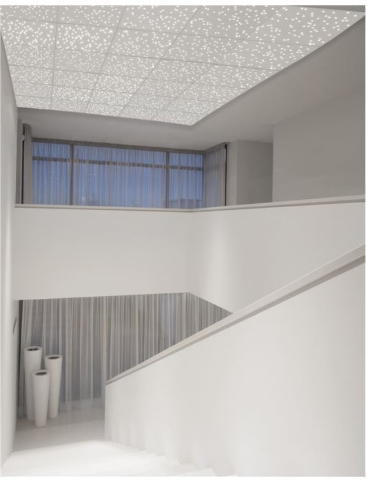 9180381 Plafoniera cer instelat Nova Luce CIELO LED 8W 930lm 3000K-4000K IP20 ABS White NOVALUCE [2]