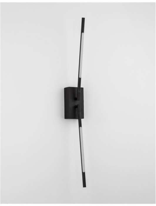 9180723 Aplica Nova Luce RACCIO LED 9,2W 560lm 3000K IP20 Metal & Acrylic Black NOVALUCE [3]