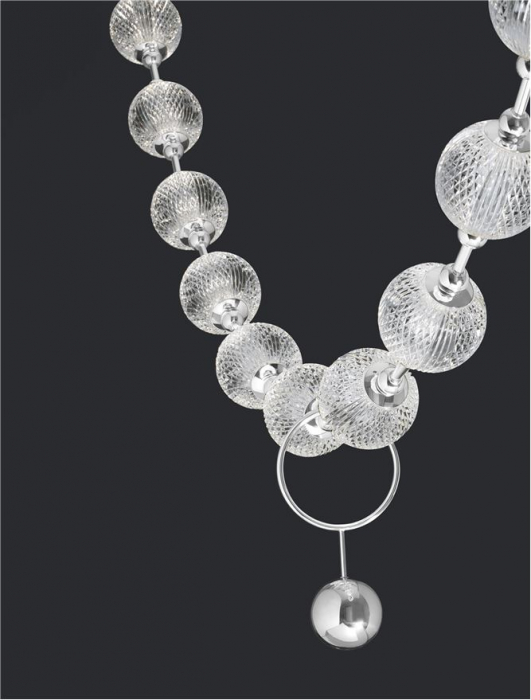 9186911 Lustra Nova Luce BRILLANTE LED 49W 3256lm 3200K Aluminium & Acrylic Chrome Dimabil Triac IP20 [3]