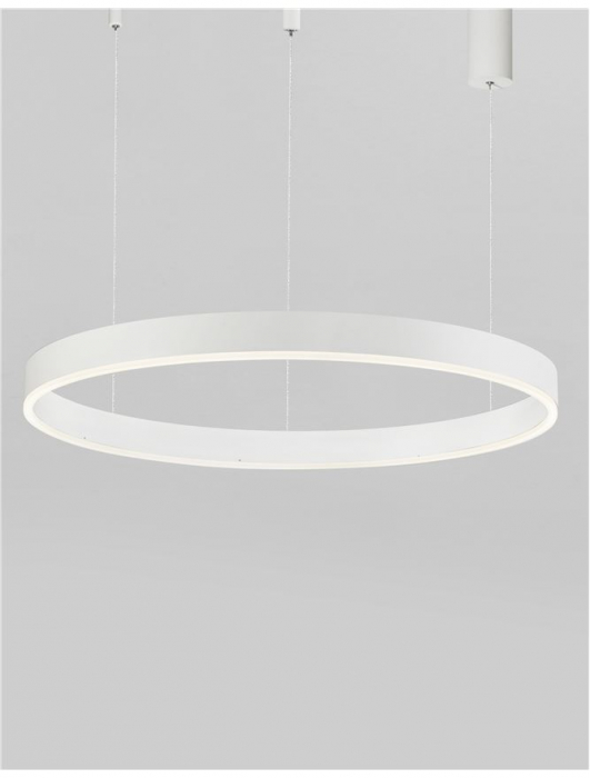 9190748 Suspensie Nova Luce MOTIF LED 48W 3360lm 3000K IP20 Aluminiu/Acril Sandy White NOVALUCE [3]