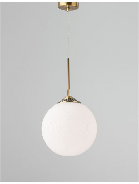 9191212 Pendul Nova Luce ATHENA E27 1x12W   Metal Brass  IP20 [5]