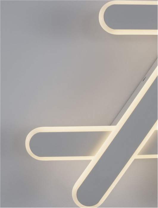 9210920 Plafoniera Nova Luce WILLOW LED 38W 1900lm 3000K Aluminium & Acrylic Sandy White Dimabil Triac IP20 [2]